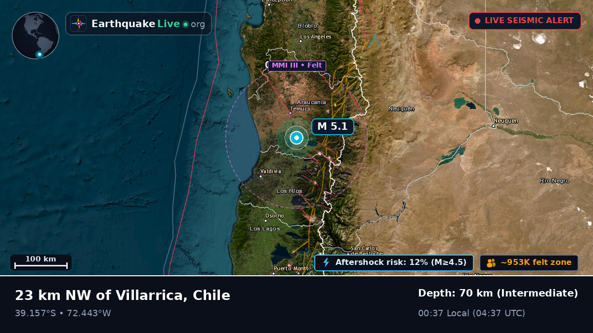 La Araucanía, Chile
