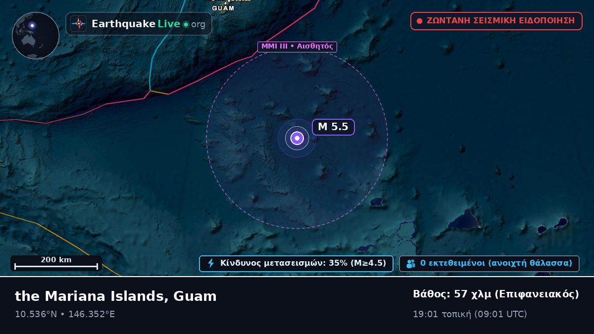 Βόρειος Ειρηνικός Ωκεανός (Guam)