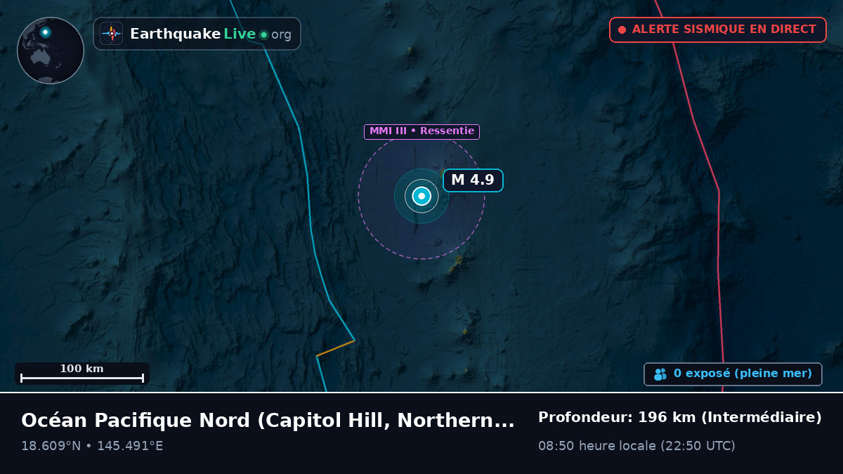 Océan Pacifique Nord (Northern Mariana Islands)