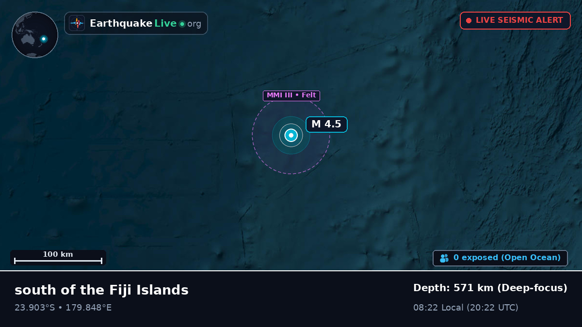South Pacific Ocean (Tonga)