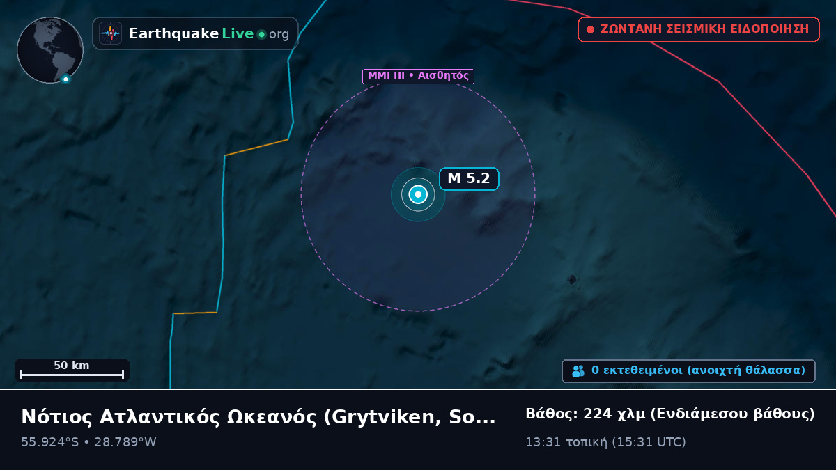 Νότιος Ατλαντικός Ωκεανός (South Georgia and the Islands)