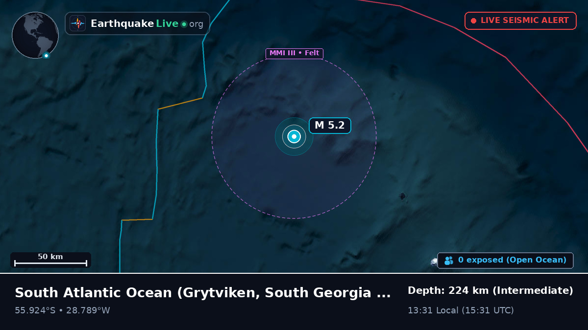 South Atlantic Ocean (South Georgia and the Islands)