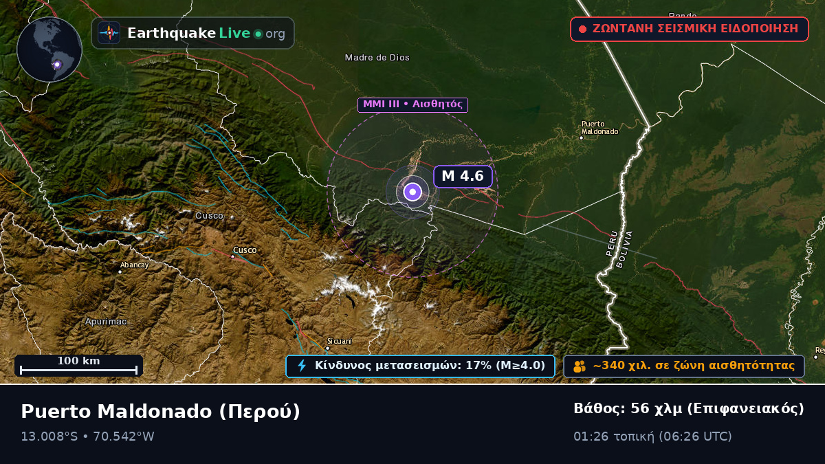 Madre de Dios, Περού