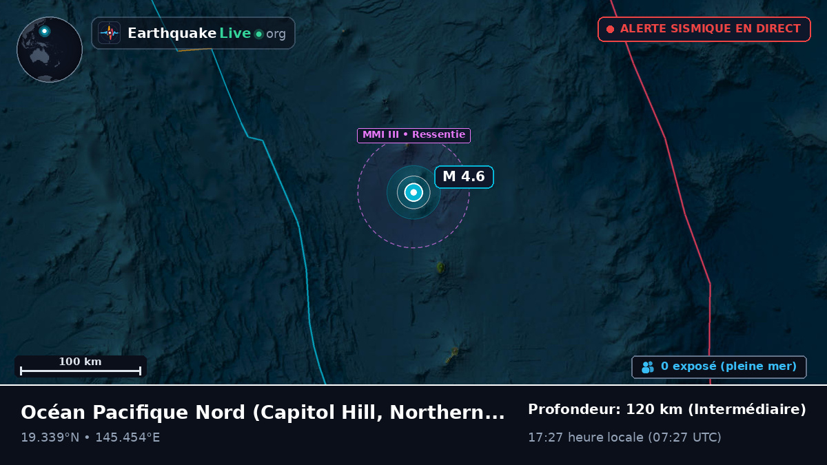 Océan Pacifique Nord (Northern Mariana Islands)