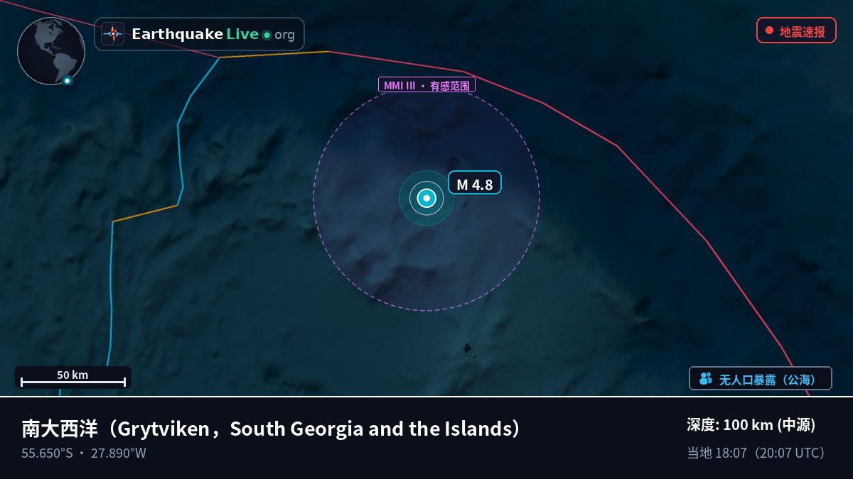 南大西洋 (South Georgia and the Islands)