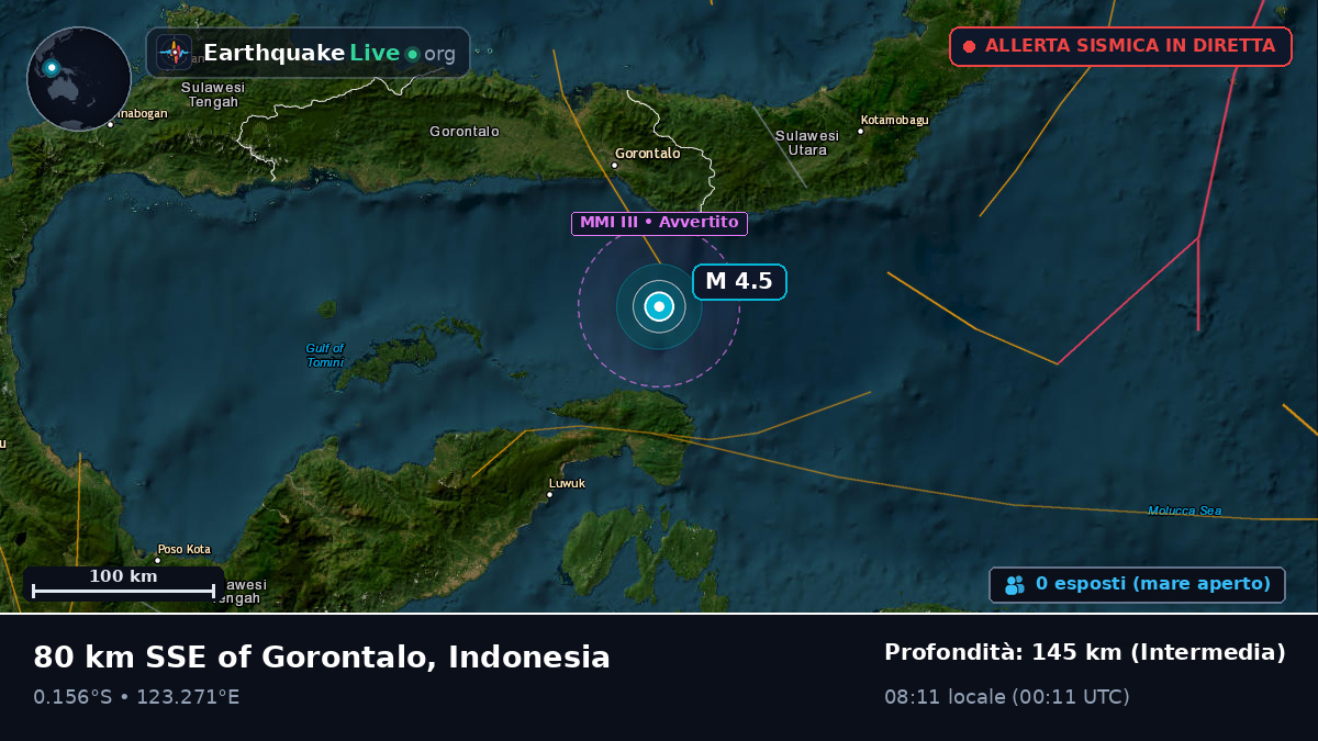 Mare delle Molucche (Indonesia)