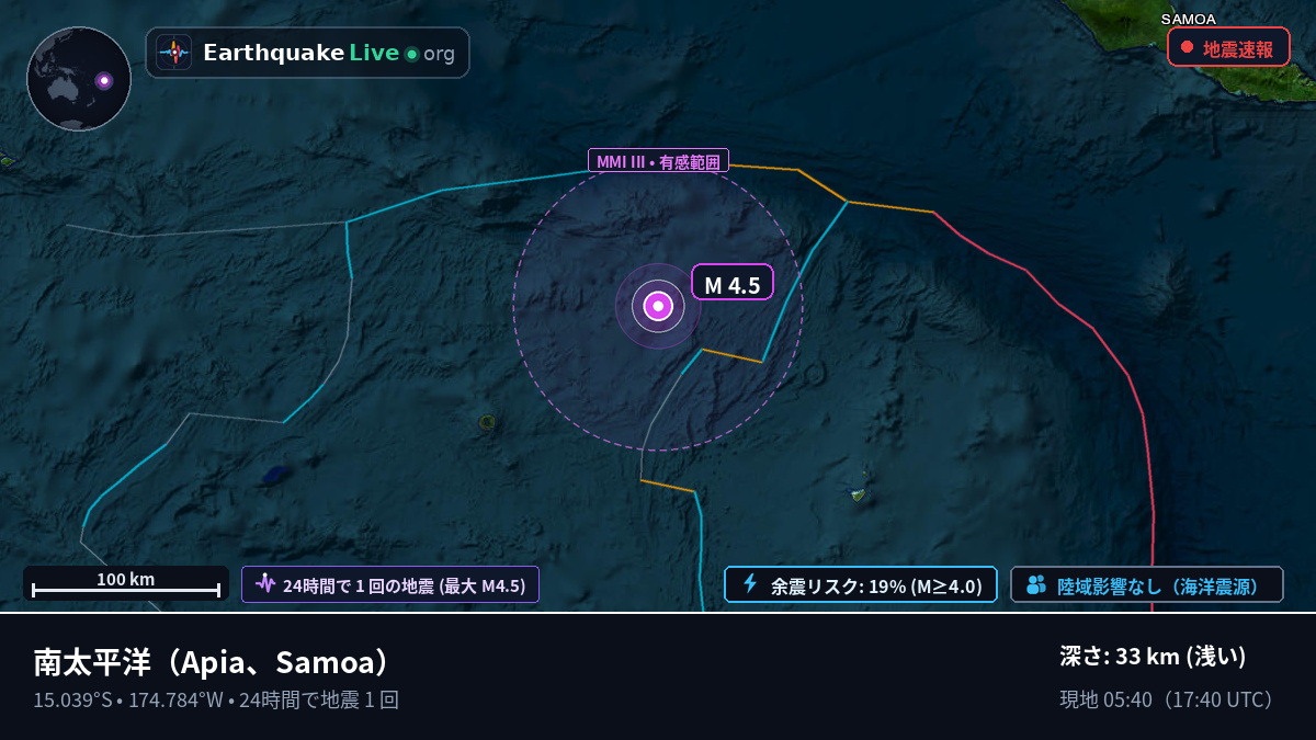 南太平洋 (Samoa)