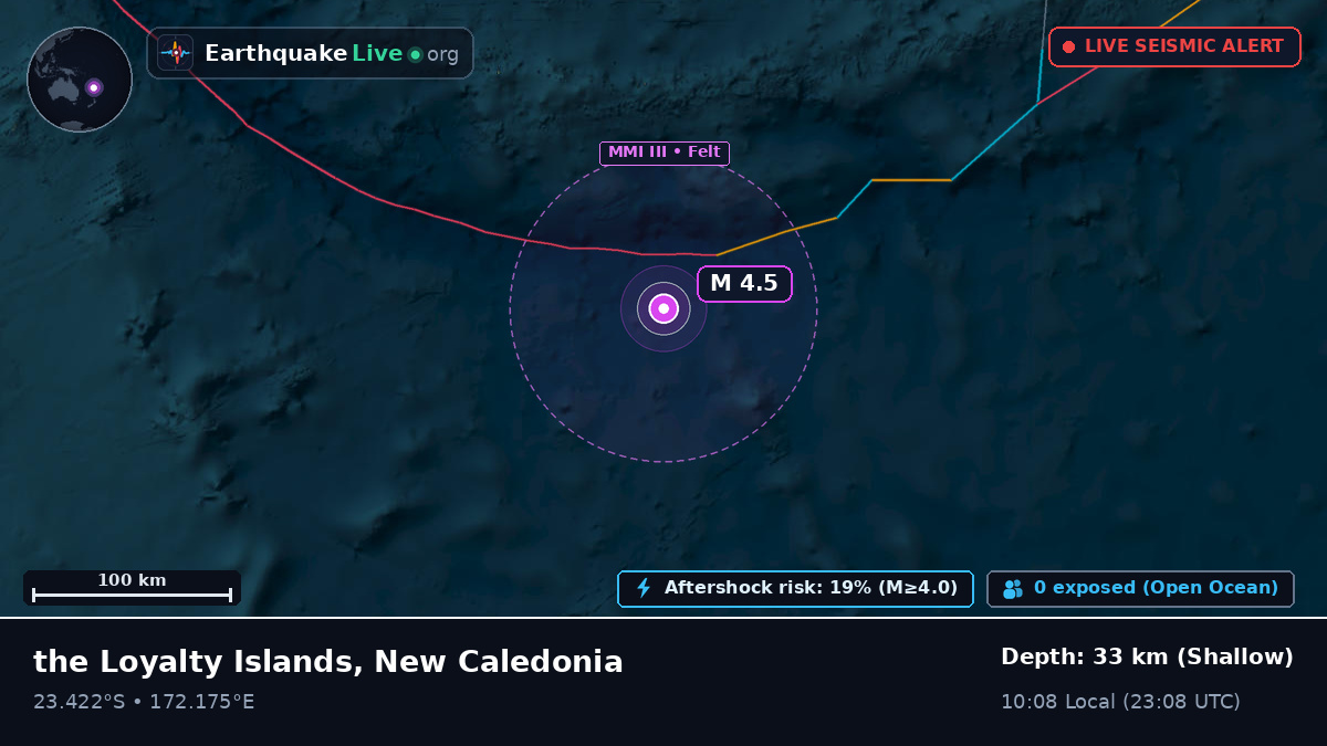 South Pacific Ocean (New Caledonia)