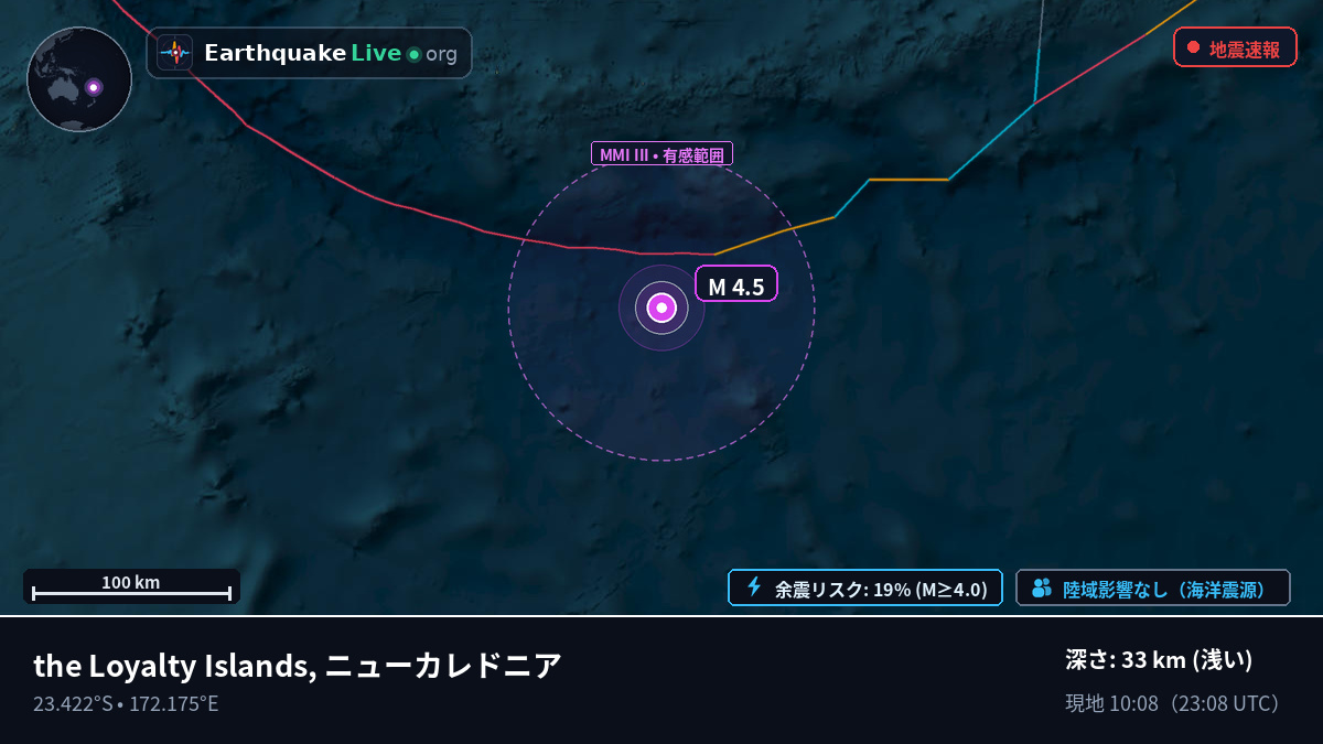 南太平洋 (ニューカレドニア)