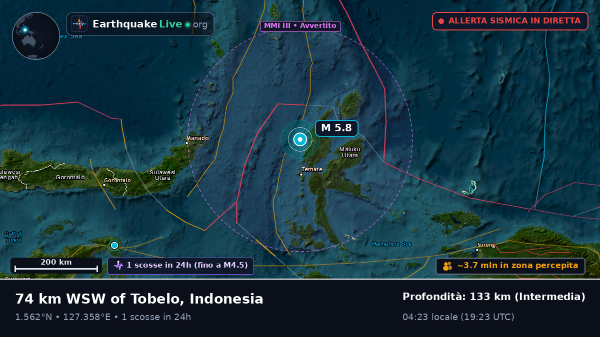 Mare delle Molucche (Indonesia)