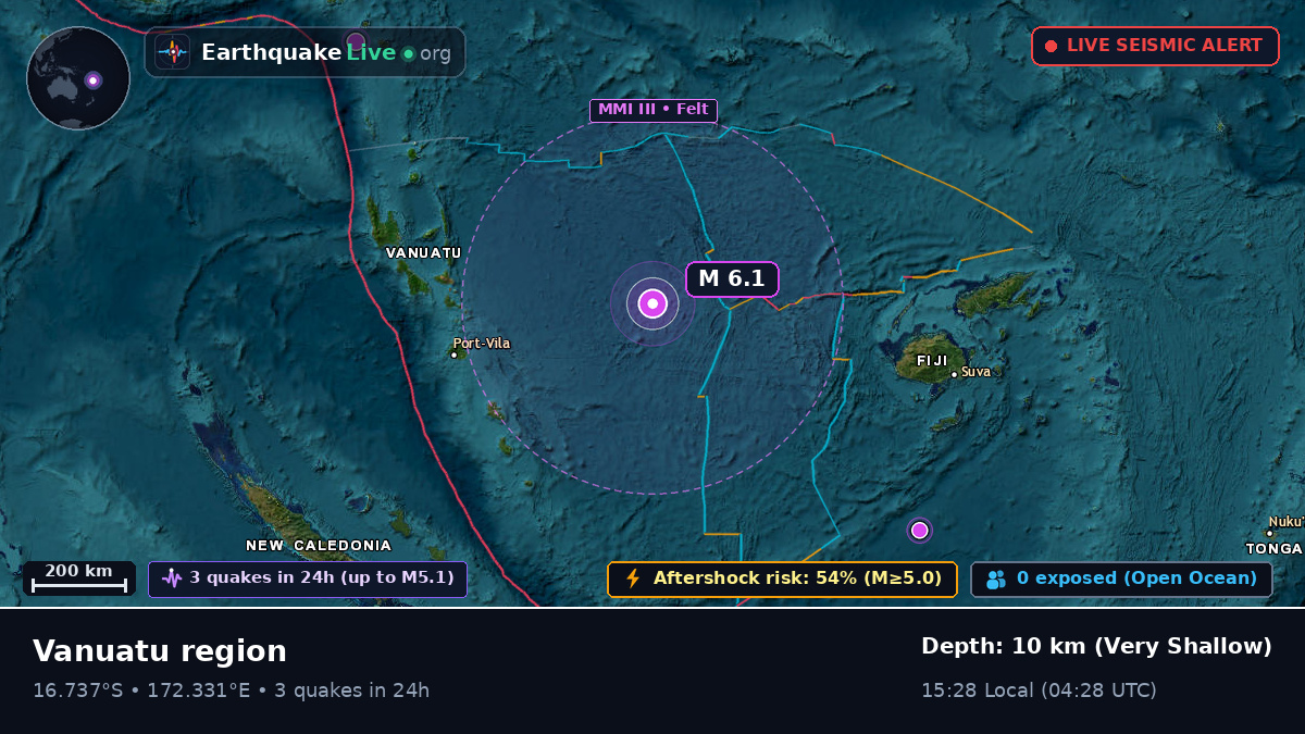South Pacific Ocean (Vanuatu)