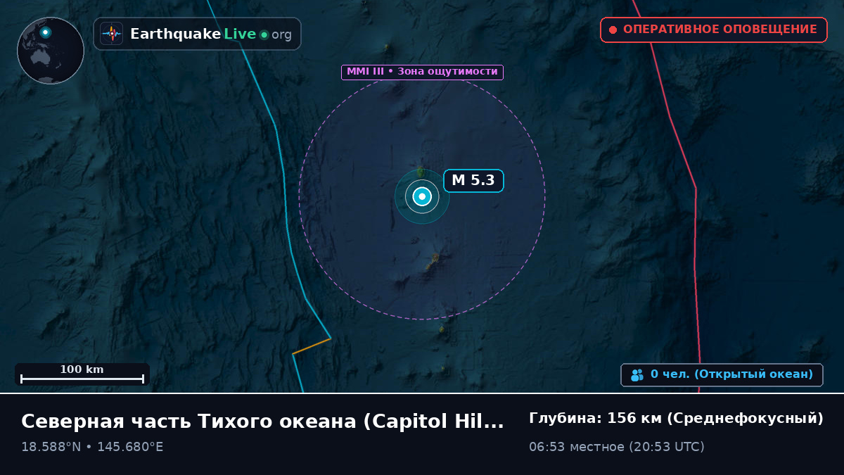 Северная часть Тихого океана (Northern Mariana Islands)