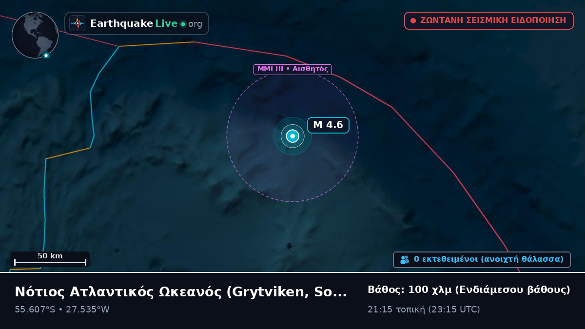 Νότιος Ατλαντικός Ωκεανός (South Georgia and the Islands)