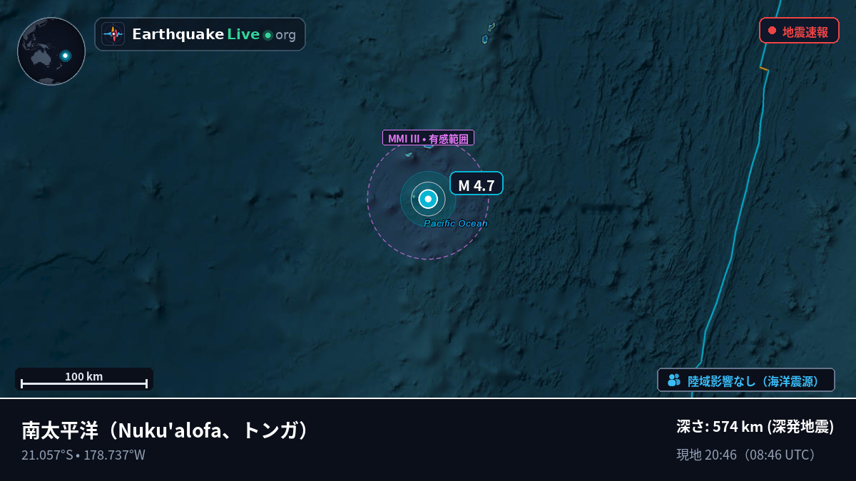南太平洋 (トンガ)