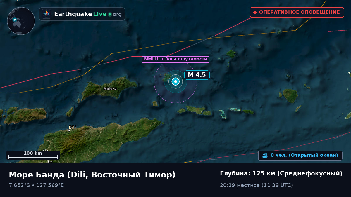 Море Банда (Восточный Тимор)