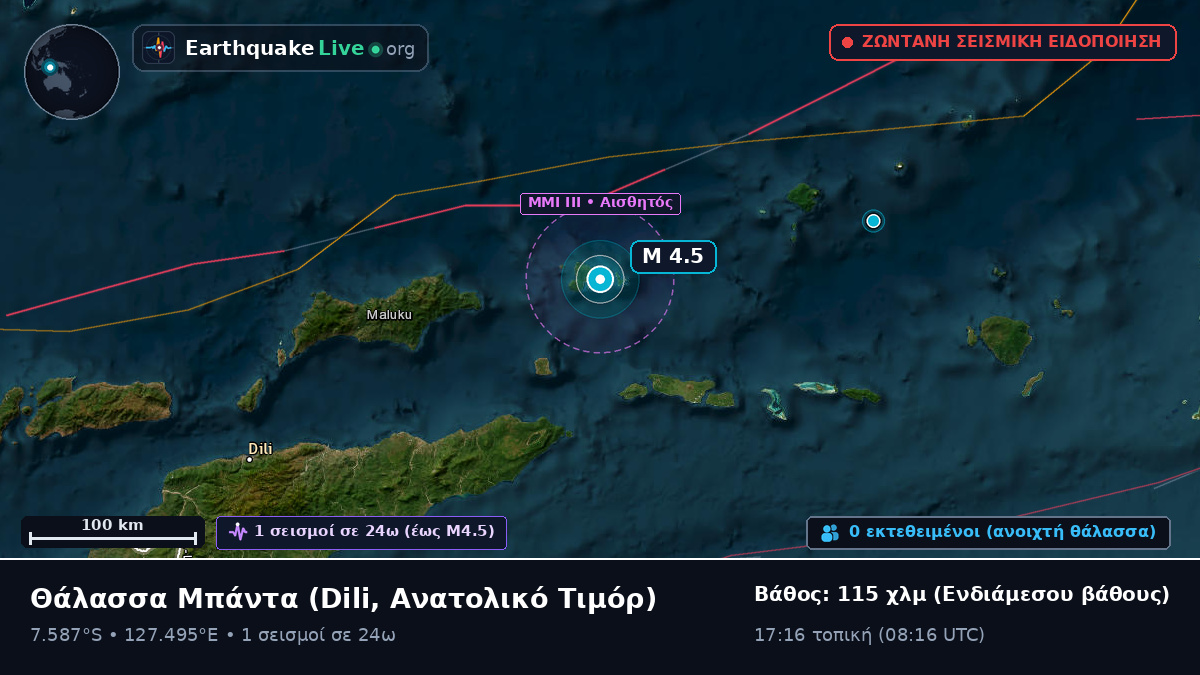 Θάλασσα Μπάντα (Ανατολικό Τιμόρ)