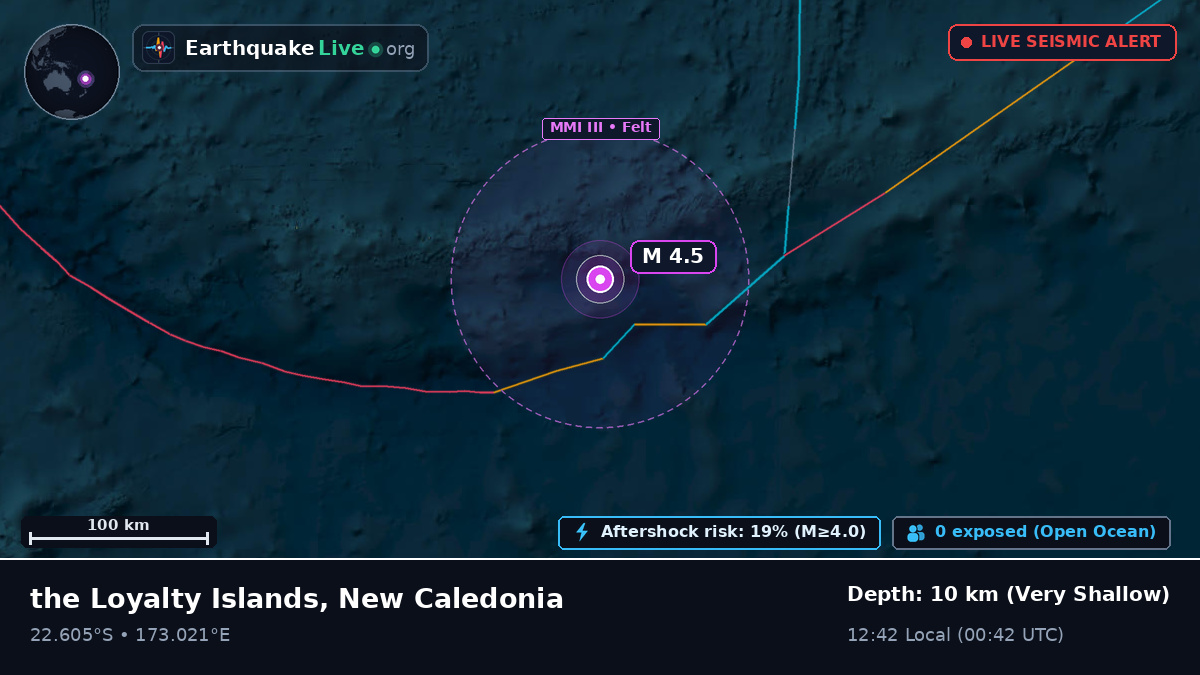 South Pacific Ocean (New Caledonia)