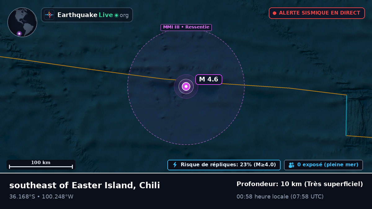 Océan Pacifique Sud (Chili)
