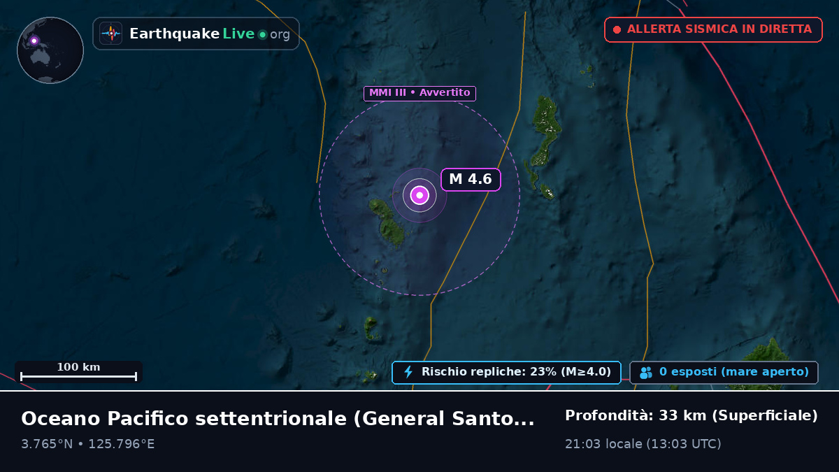 Oceano Pacifico settentrionale (Filippine)