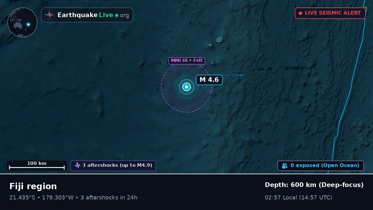 South Pacific Ocean (Tonga)