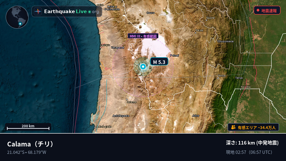 Antofagasta, チリ