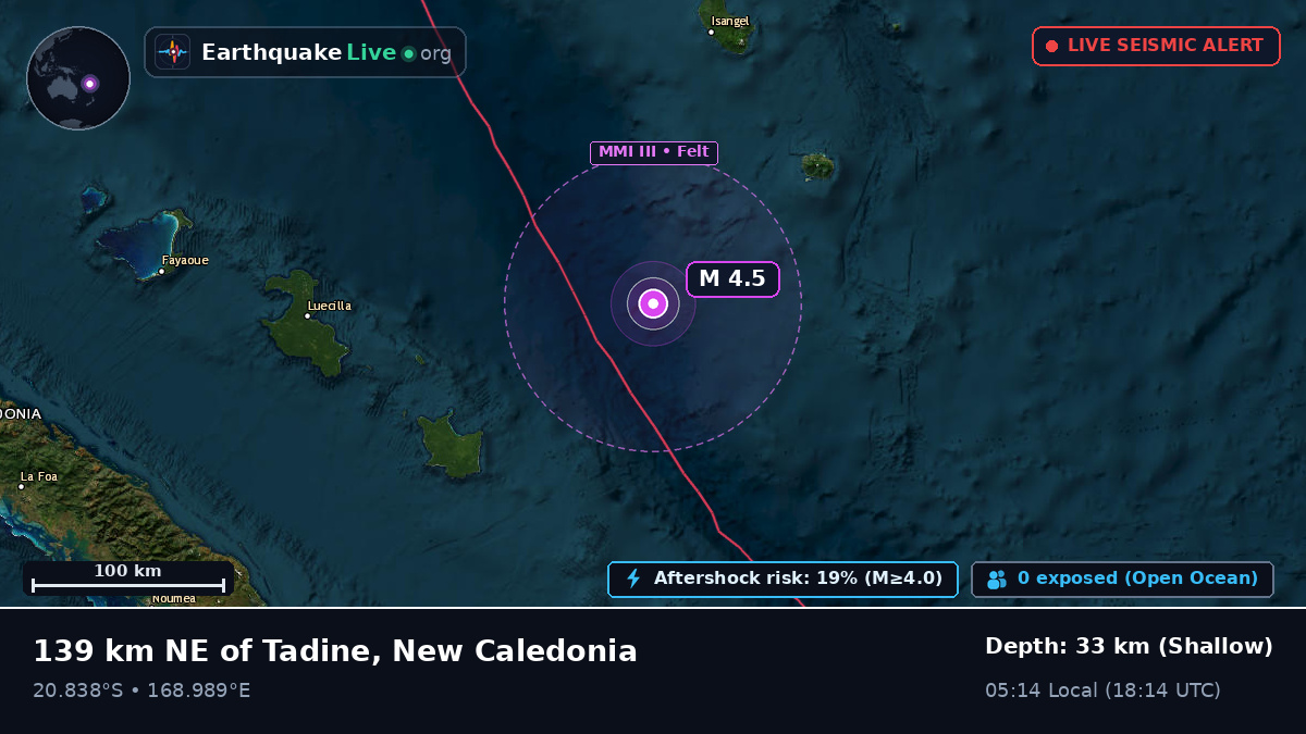 South Pacific Ocean (New Caledonia)