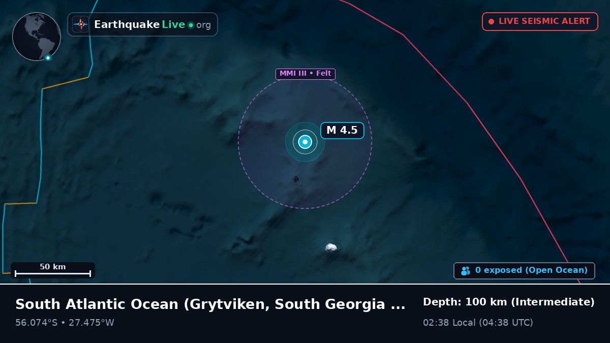 South Atlantic Ocean (South Georgia and the Islands)