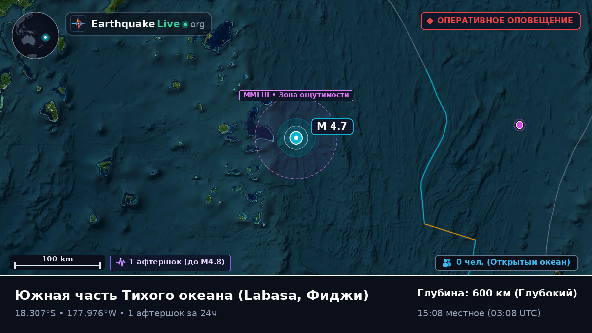Южная часть Тихого океана (Фиджи)