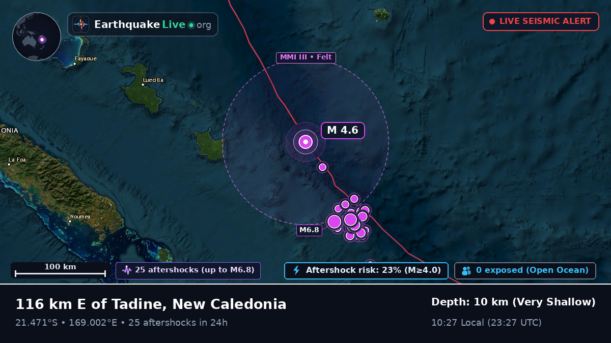South Pacific Ocean (New Caledonia)