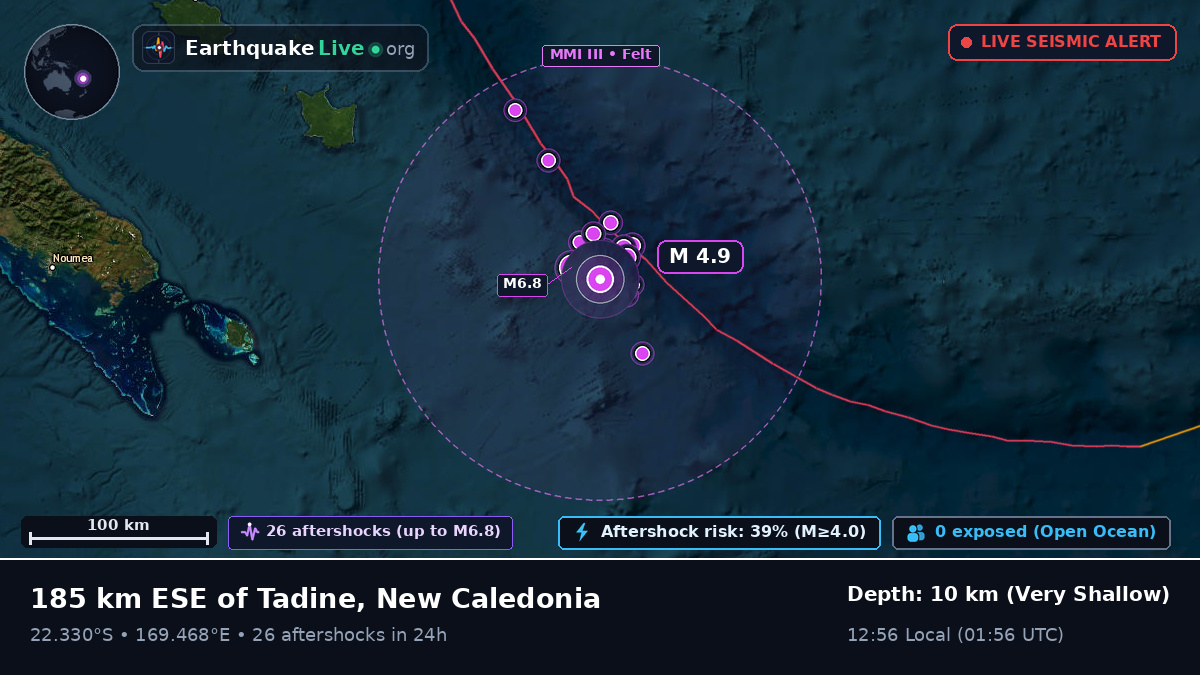 South Pacific Ocean (New Caledonia)