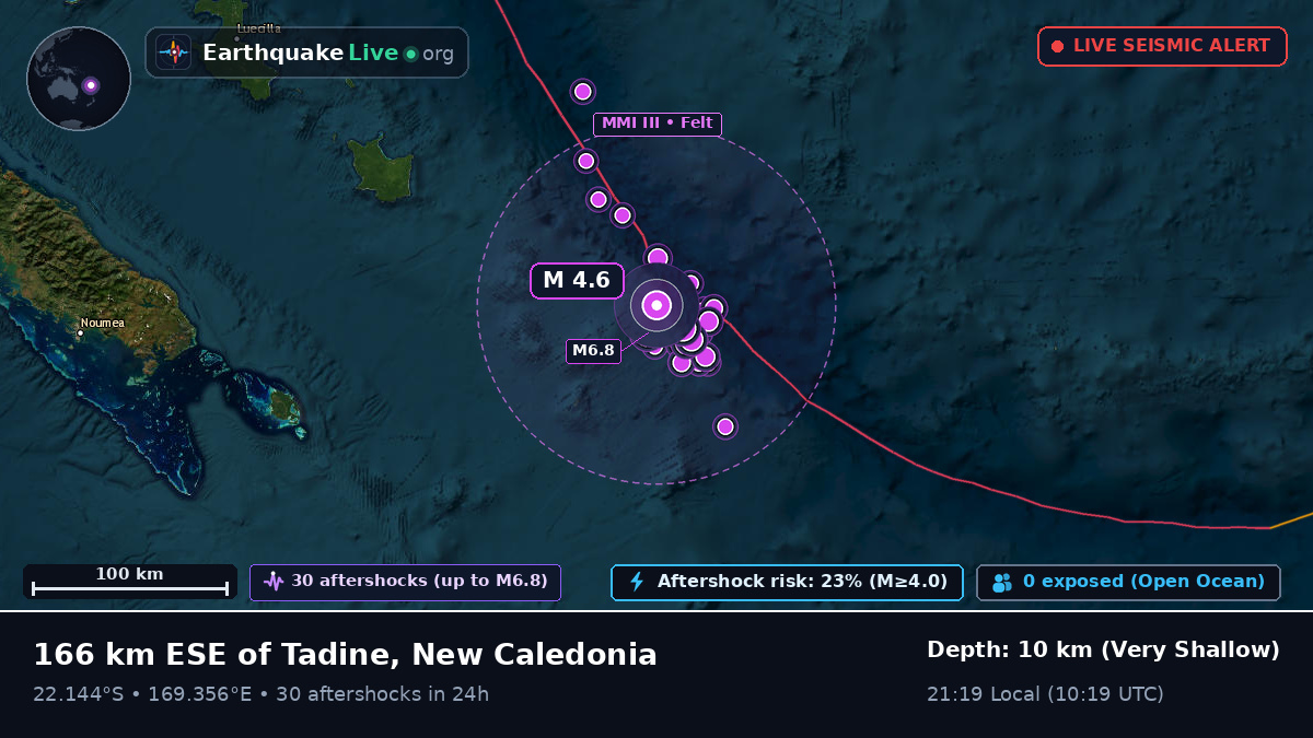 South Pacific Ocean (New Caledonia)