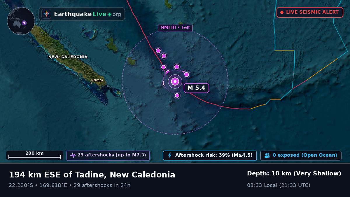 South Pacific Ocean (New Caledonia)