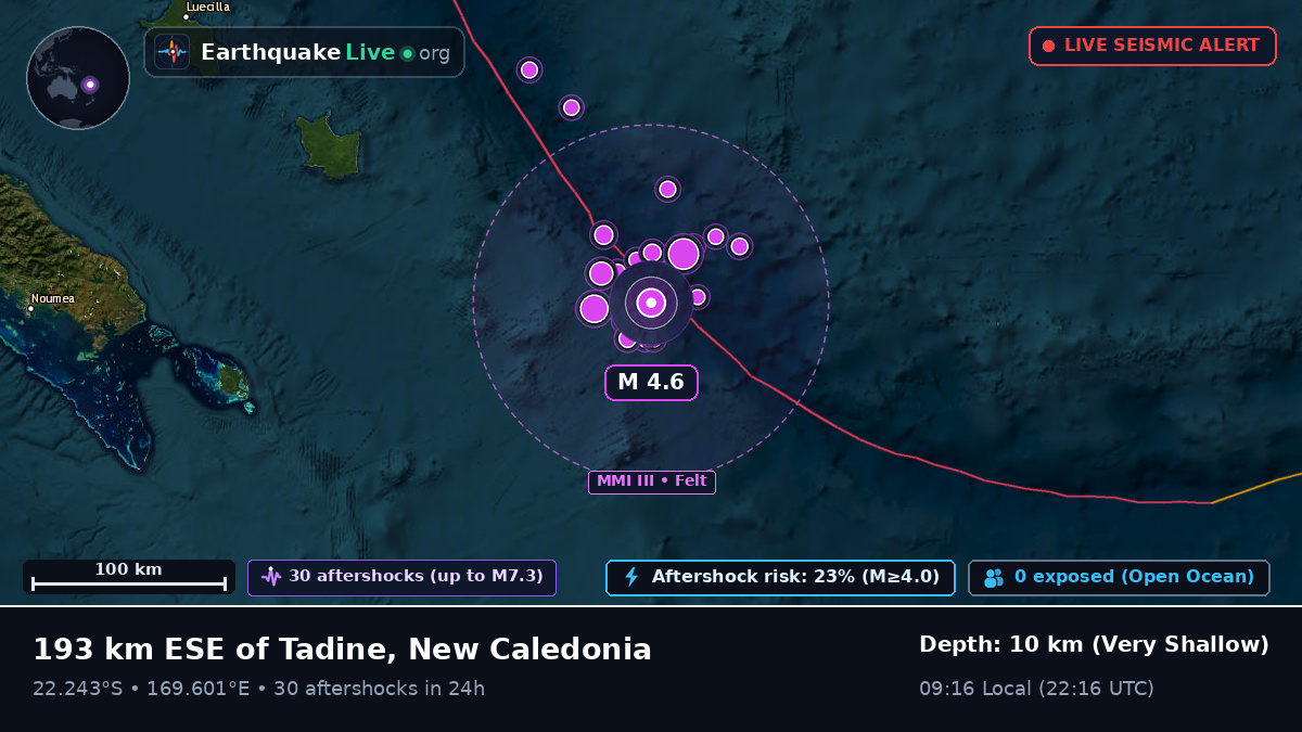 South Pacific Ocean (New Caledonia)