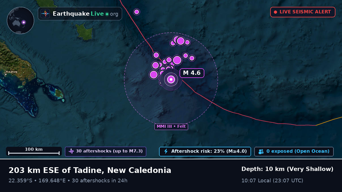 South Pacific Ocean (New Caledonia)