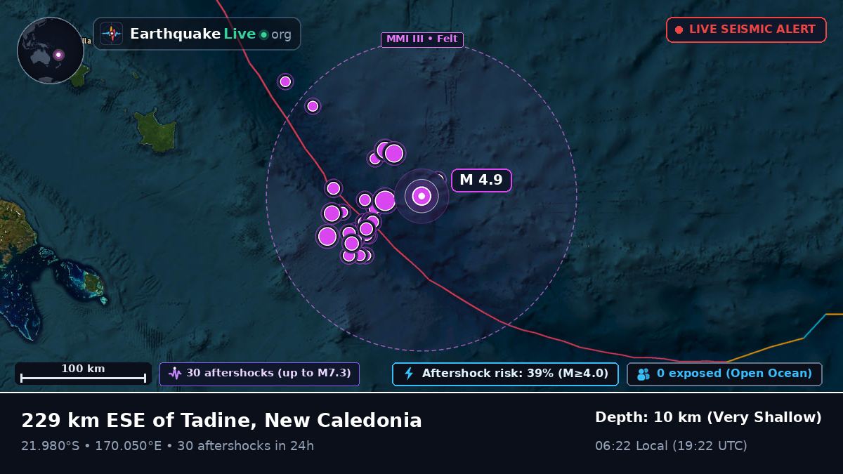 South Pacific Ocean (New Caledonia)