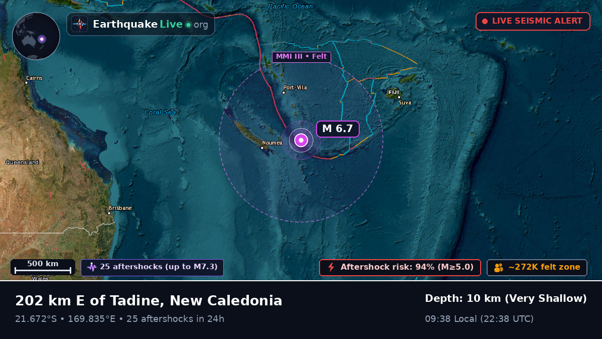 South Pacific Ocean (New Caledonia)