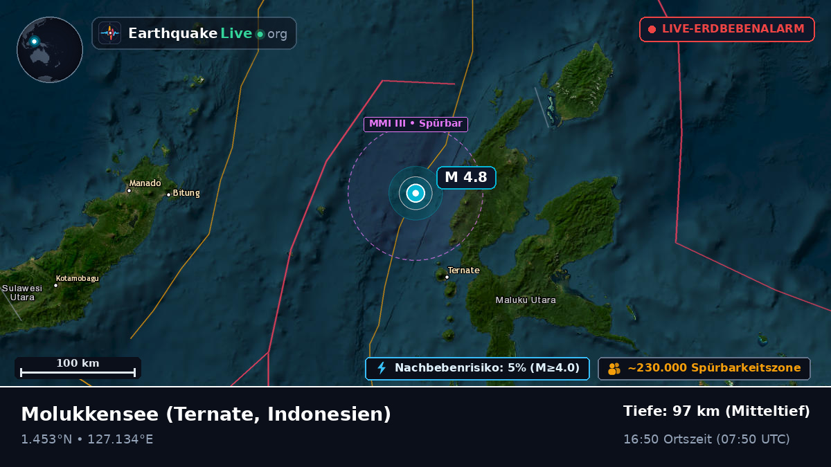 Molukkensee (Indonesien)