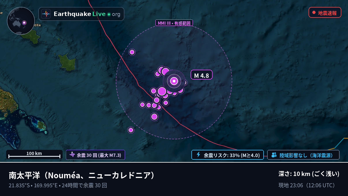 南太平洋 (ニューカレドニア)
