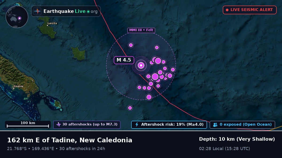 South Pacific Ocean (New Caledonia)