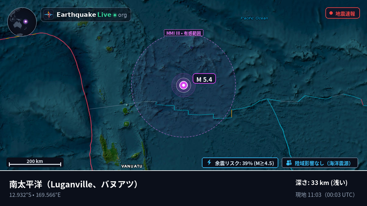 南太平洋 (バヌアツ)