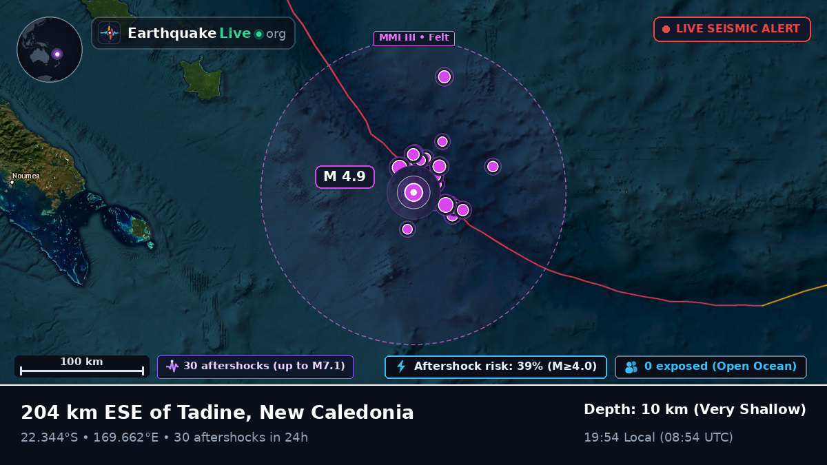 South Pacific Ocean (New Caledonia)