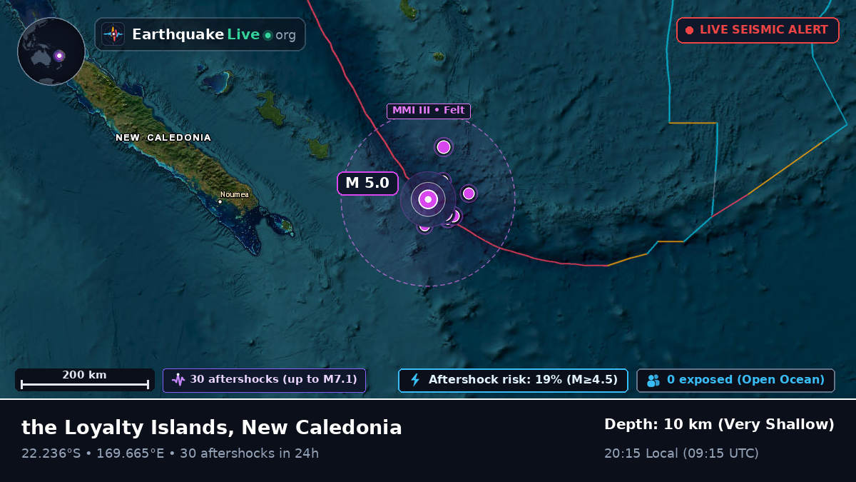 South Pacific Ocean (New Caledonia)