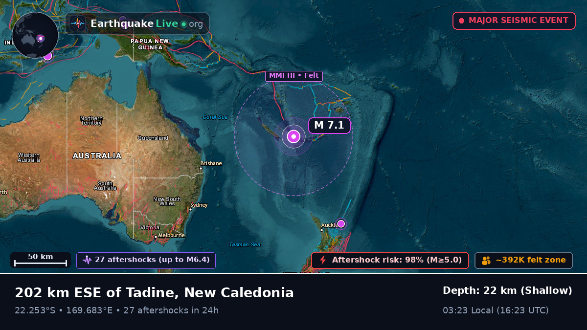 South Pacific Ocean (New Caledonia)