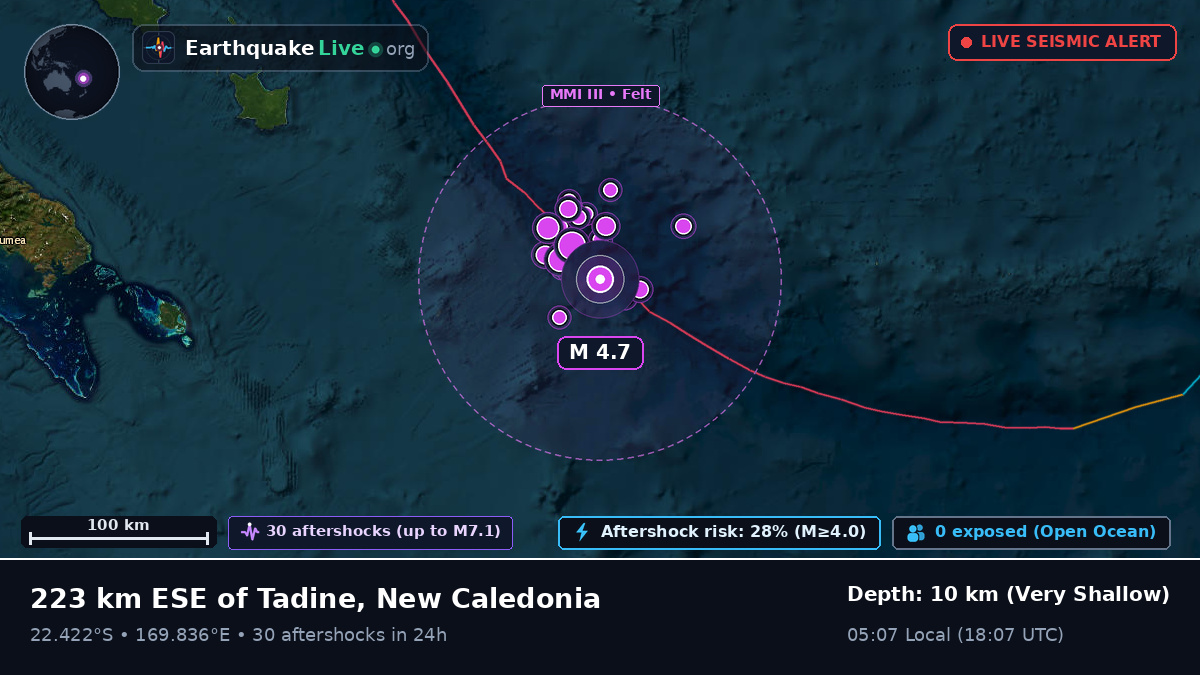 South Pacific Ocean (New Caledonia)