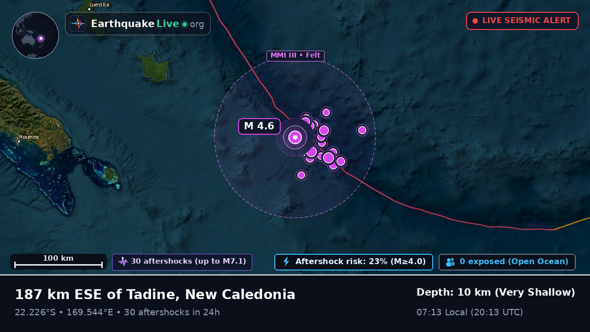 South Pacific Ocean (New Caledonia)