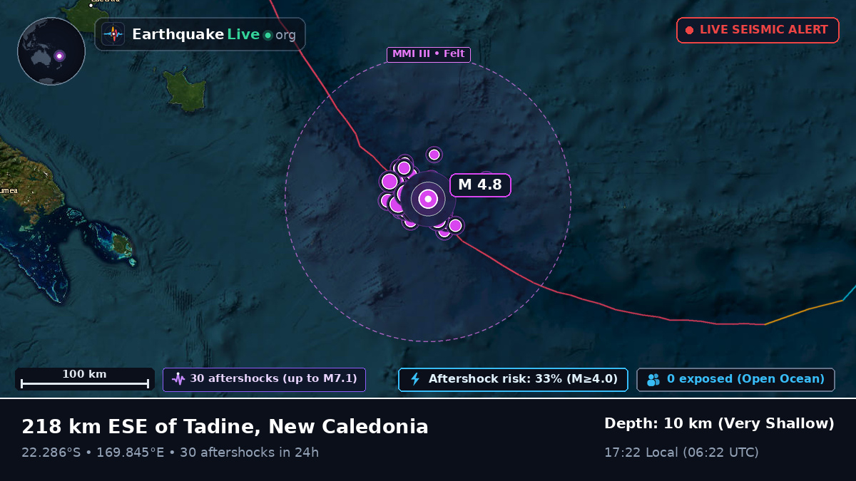 South Pacific Ocean (New Caledonia)
