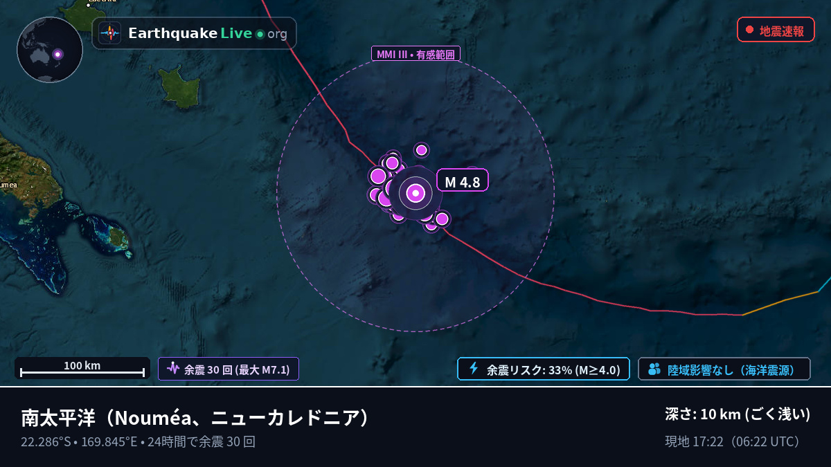 南太平洋 (ニューカレドニア)