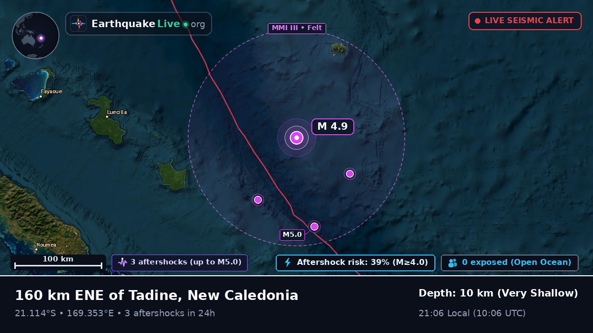 South Pacific Ocean (New Caledonia)