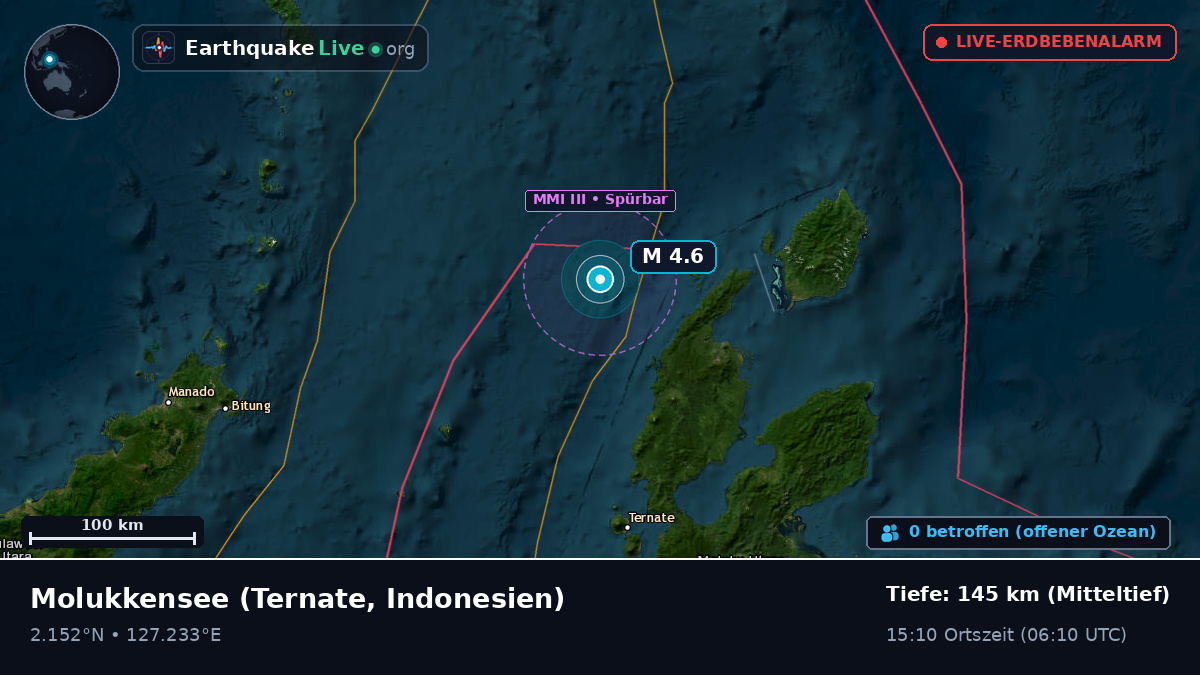 Molukkensee (Indonesien)