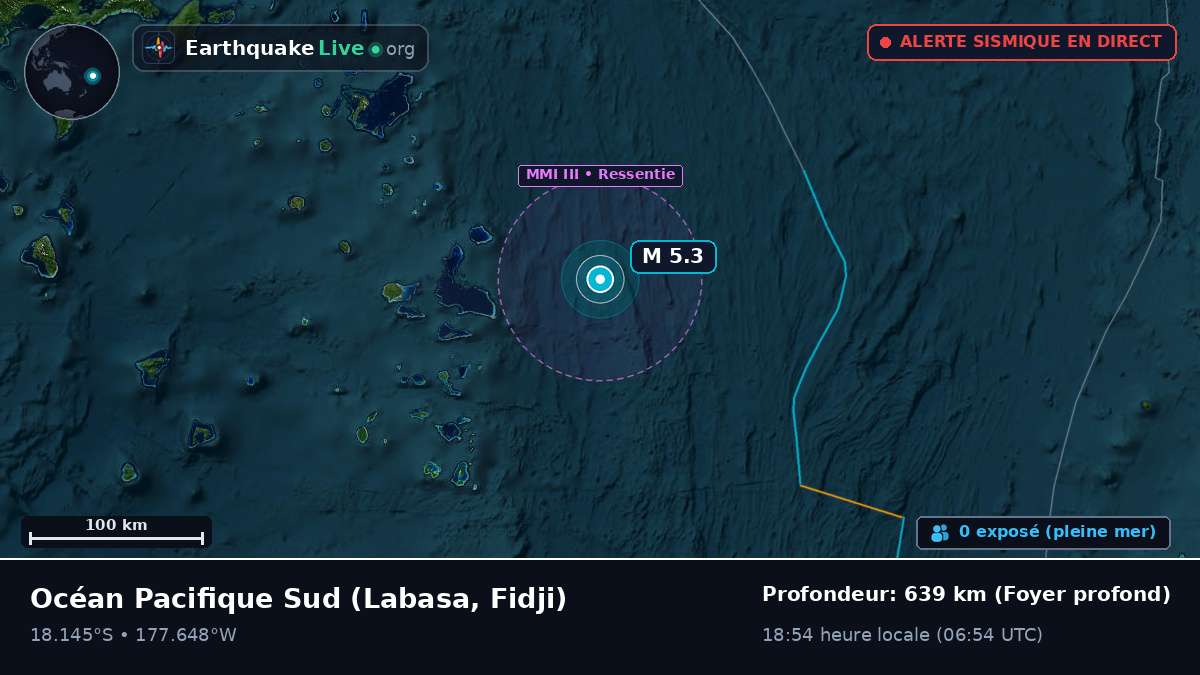 Océan Pacifique Sud (Fidji)